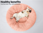 Load image into Gallery viewer, Pets Bed Cozy Donut Waterproof Pink
